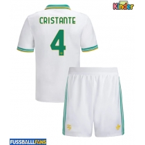 AS Roma Bryan Cristante #4 3rd trikot Kinder 2025-26 Kurzarm (+ Kurze Hosen)